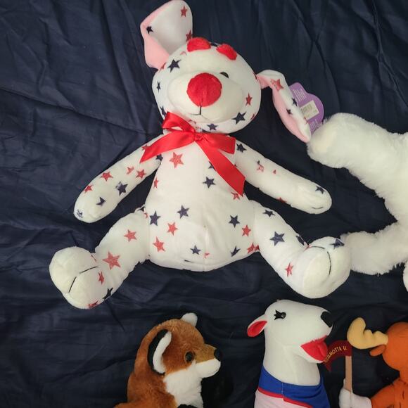 Random size plushes lot 5 good condition - Picture 2 of 6